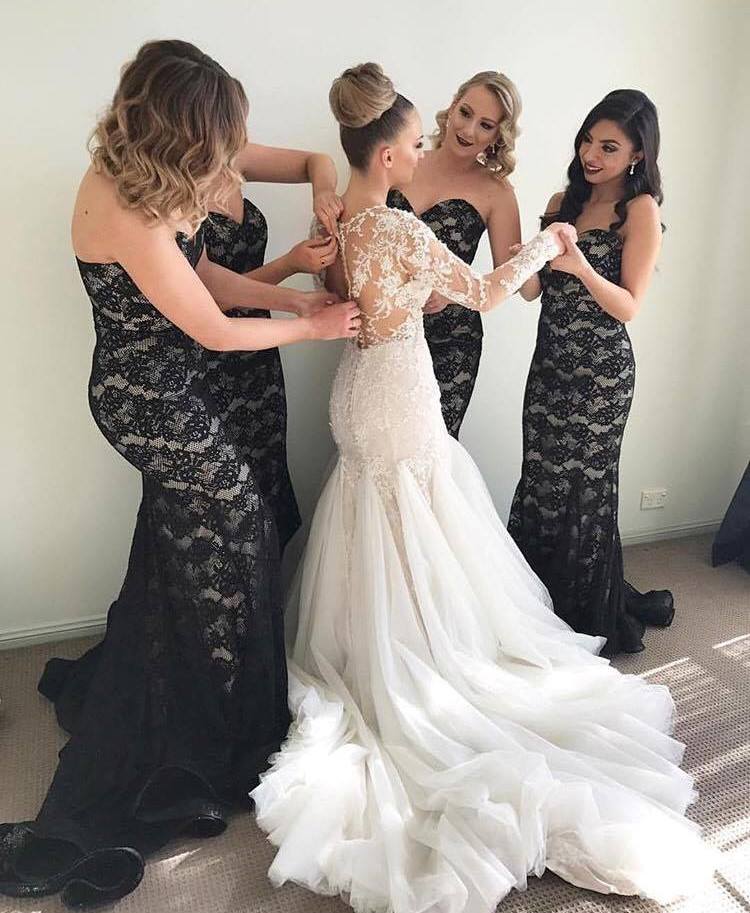 100+ Mermaid Bridesmaid Dresses | Pakaian pengiring pengantin, Wanita,  Pengiring pengantin