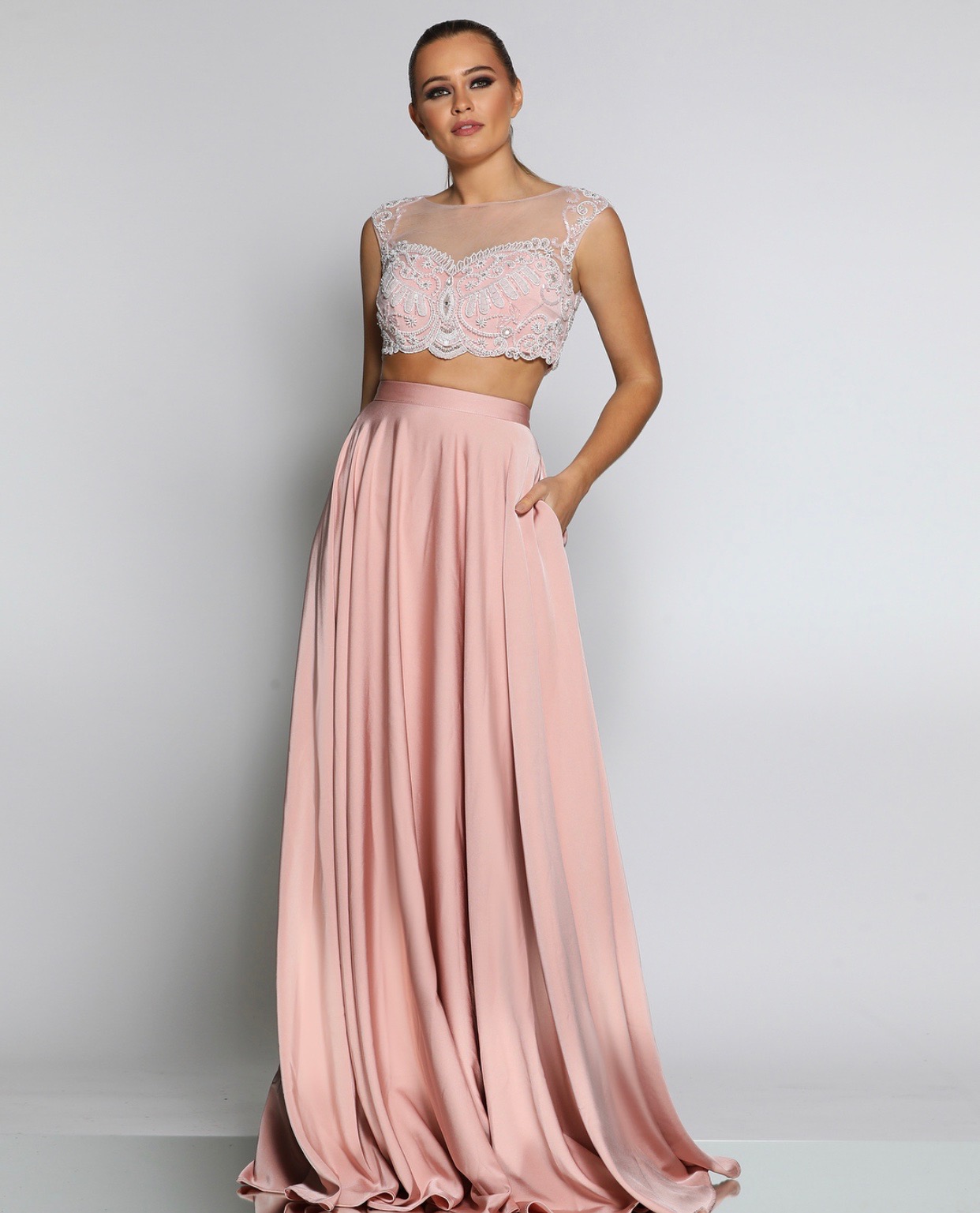 Lucia Two Piece Dress JX1090 by Jadore Evening School Lucia Two Piece Dress JX1090 by Jadore Evening School