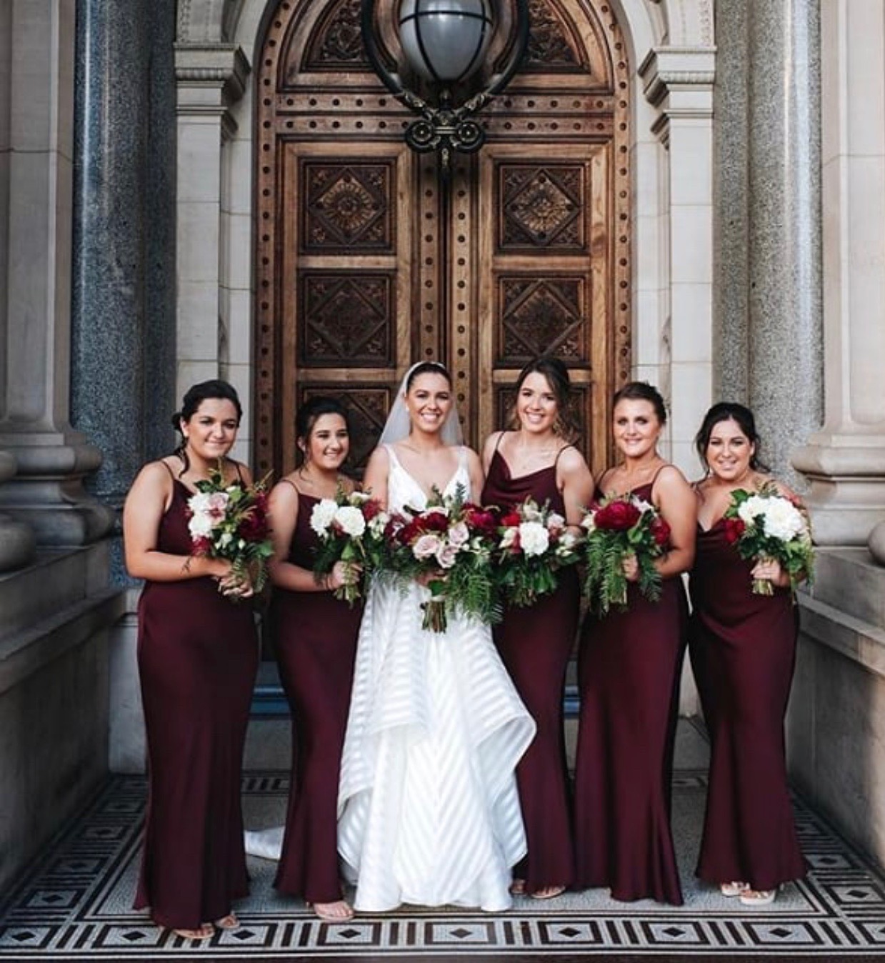 Shona Joy Bridesmaids Dresses Burgundy Bridesmaids Dresses from