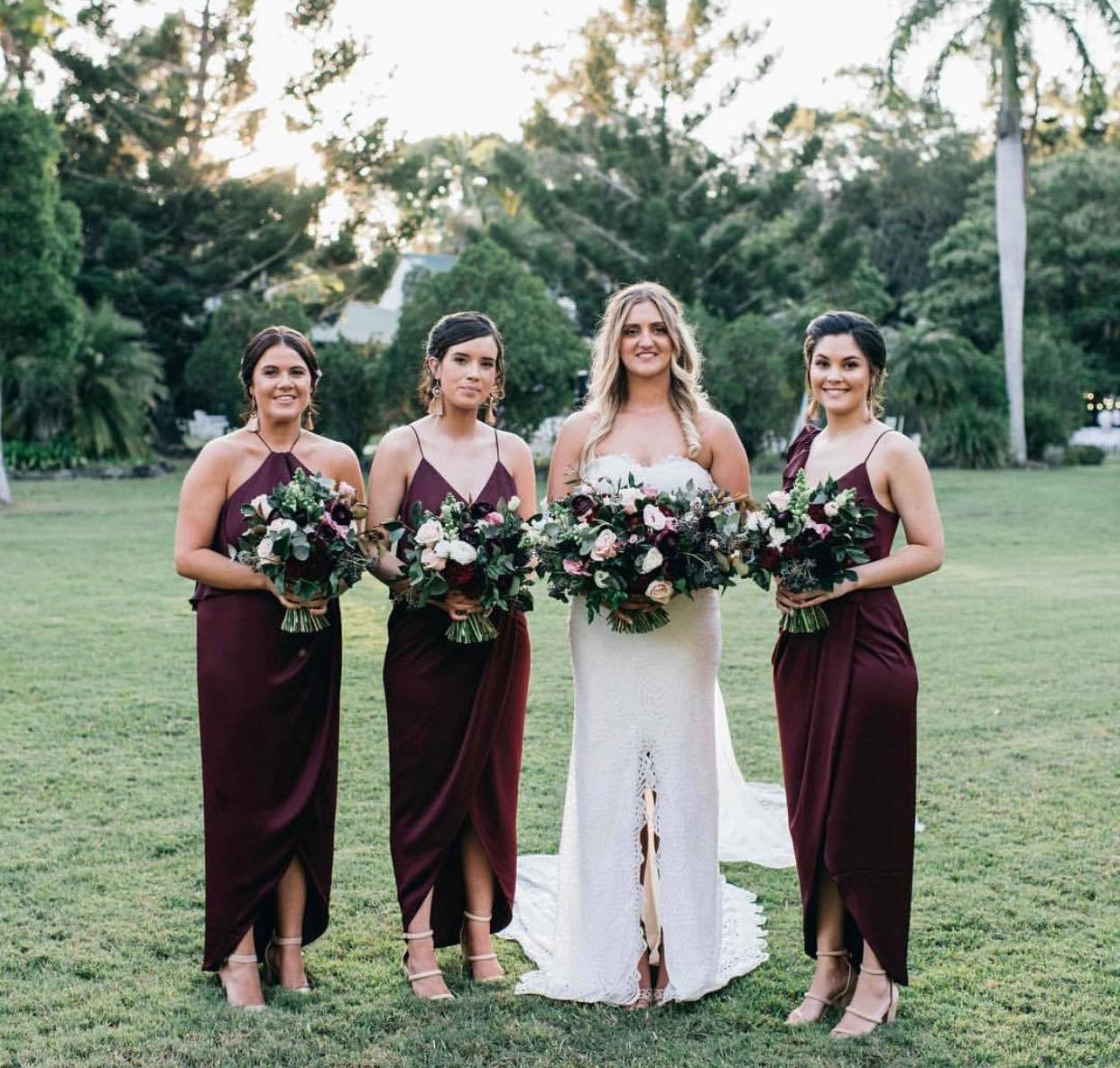 Bridesmaid Dresses Sydney Shona Joy Burgundy Garnet