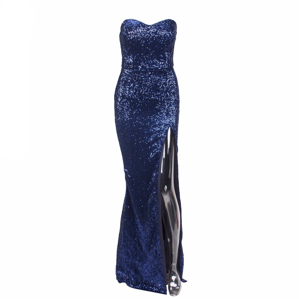 Navy Sequin Formal Dresses Online Afterpay Lilly Luxe the Label