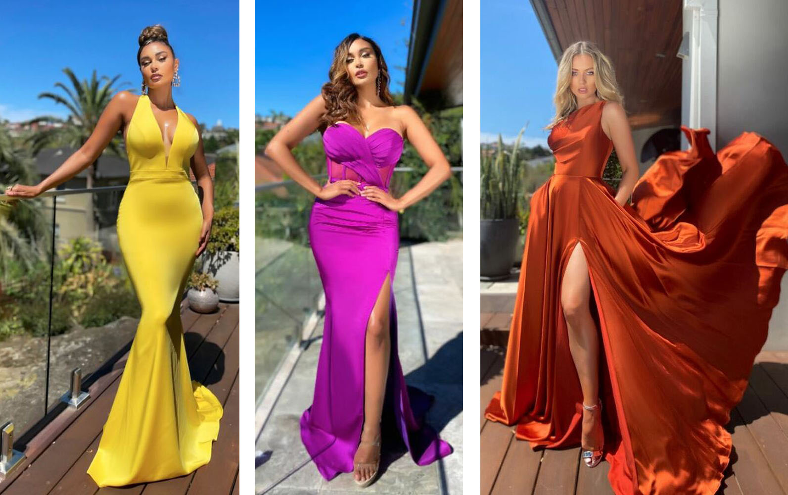 Bright Colour School Formal and Evening Dresses Online Australia by Jadore Evening at Fashionably Yours Bridal
