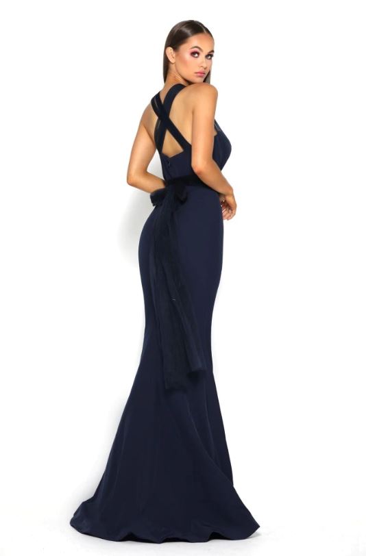 Melisandra Gown Navy by Portia & Scarlett