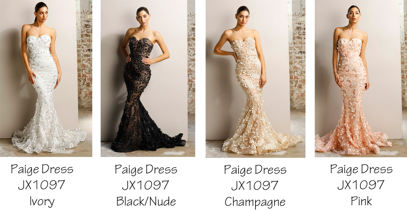 Paige Dress JX1097 by Jadore Modern Bridesmaids Dress Formal Dress