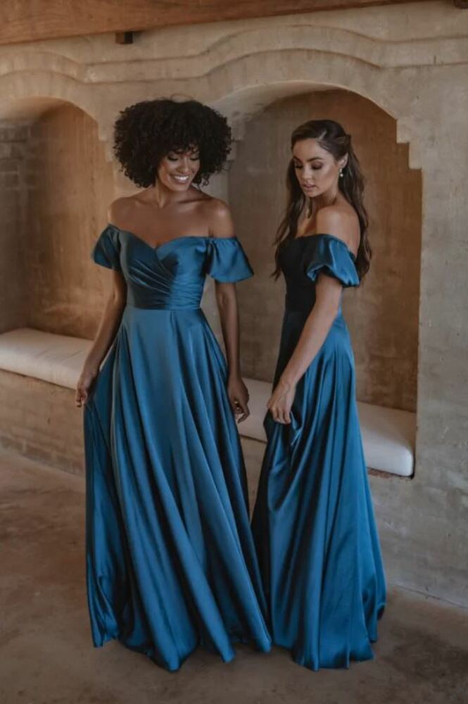 Lagos TO873 Satin Bridesmaid Dress by Tania Olsen Designs Online Australia at Fashionably Yours 