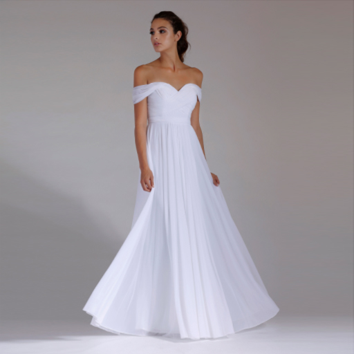 white debutante dresses