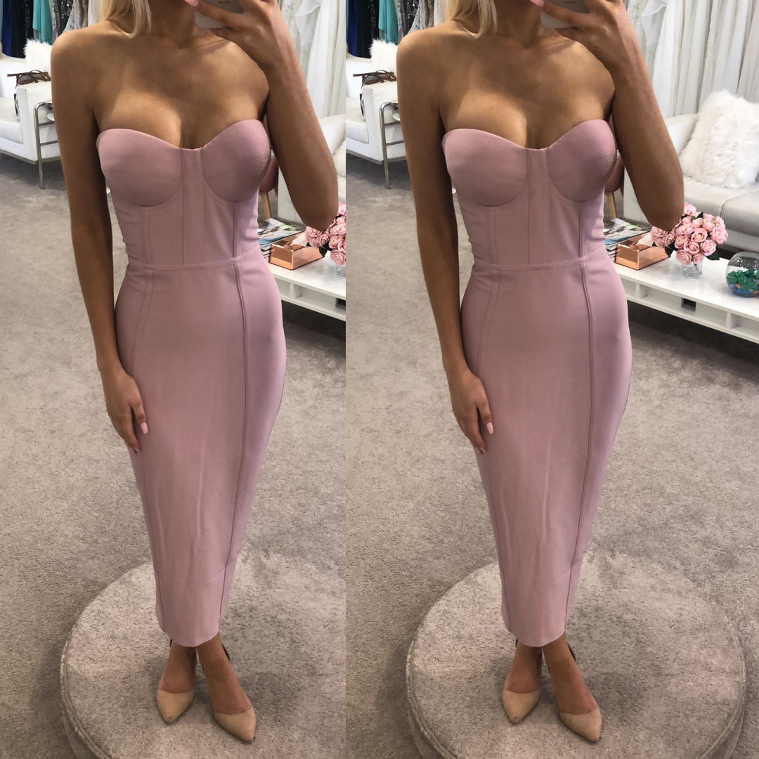 Penny Blush Dress By Elle Zeitoune Bridesmaids Dresses Cocktail School Formal 