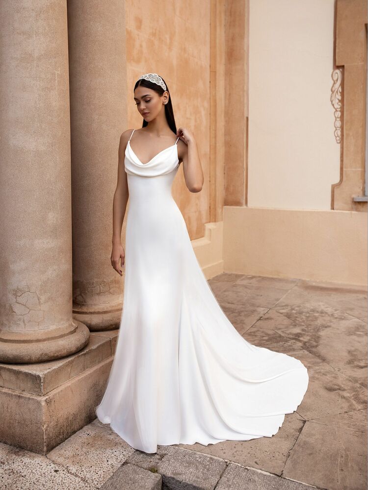 A line wedding best sale slip