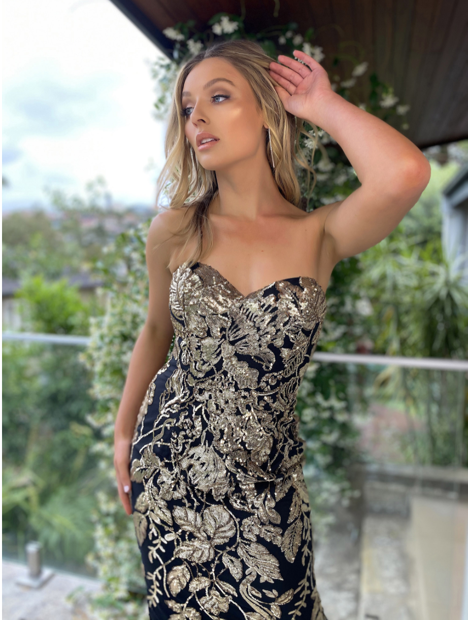 Ida Midi Length Cocktail Dress JX5043 by Jadore Evening Buy Melbourne Cup Spring Fashion Online Australia at Fashionably Yours