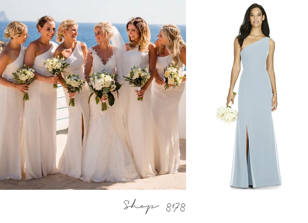 8178 Dessy Bridesmaids White Bridesmaid Dresses Online Australia Sydney Melbourne Adelaide Perth Brisbane Afterpay