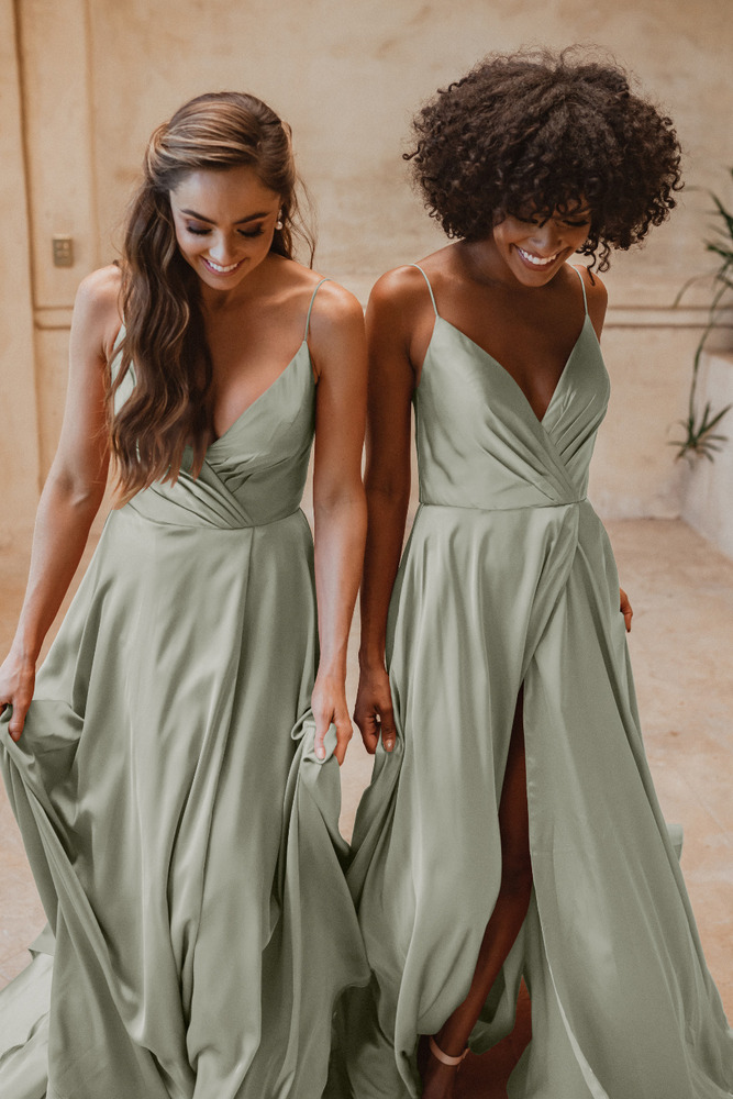 sage green bridesmaid dresses