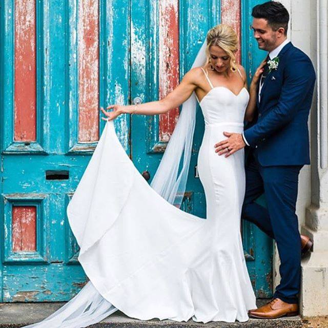 Arianna Elle Zeitoune Second Wedding Dresses Engagement party dress white bridesmaid dresses