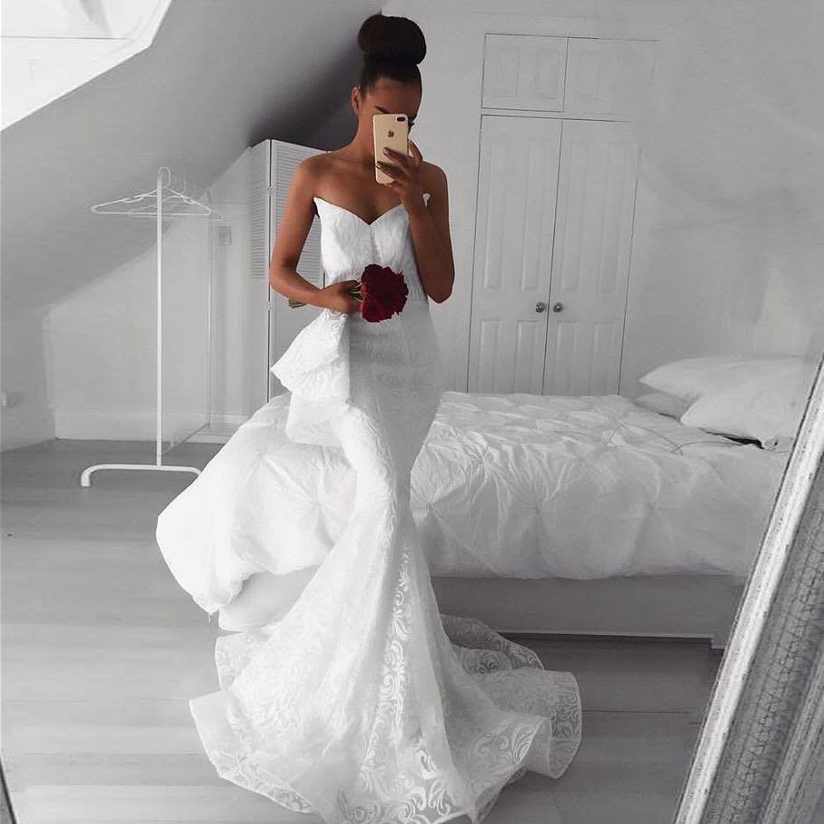 white wedding dresses online