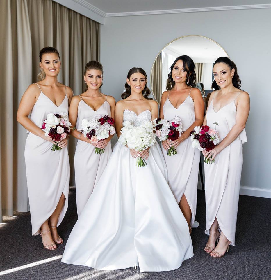 Luxe Cocktail Frill Porcelain Shona Joy Bridesmaid Dresses Perth Australia Afterpay