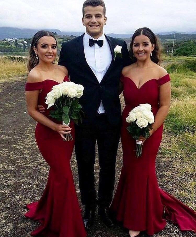 Burgundy bridesmaid dresses online australia 8017 jadore dresses afterpay