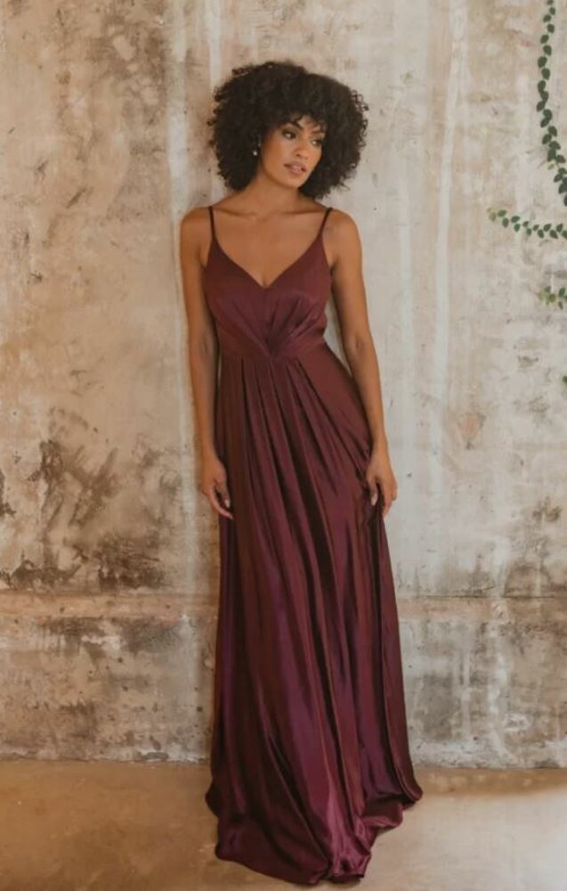 Yulara TO863 Satin Bridesmaid Dress by Tania Olsen Online Australia at Fashionably Yours